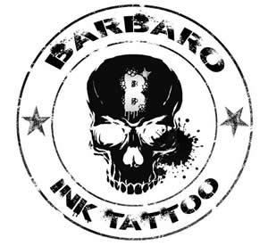 logo barbaro ink tattoo