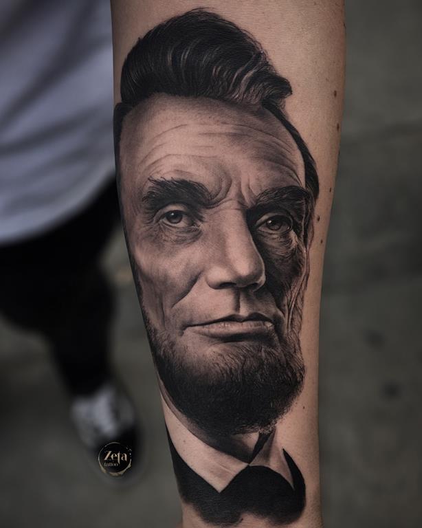 Abraham Lincoln Tattoos  Askideascom