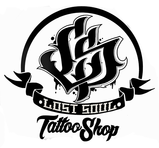 Lost Soul Tattoo Shop Logo