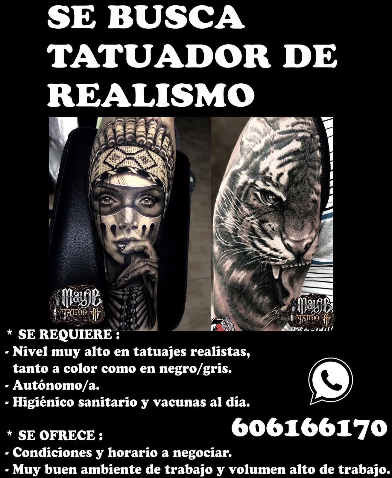 Tatuadores/as expertos Realismo - Tatuajes Online - y tatuadores en España